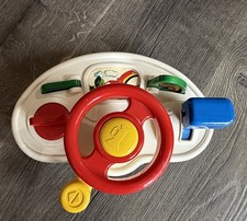 Vintage 1989 Li'l Loves Baby Driver Sounds High Chair Toy Unimax High Chair Toy price