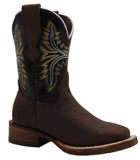 Kids Genuine Leather Western Square Toe Brown Boys Cowboy Boots Boys' Booties price
