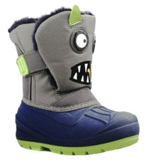 Cat & Jack Toddler Boys' Grey Huxley Monster Water Resistant Winter -10F Boots Boys' Booties price