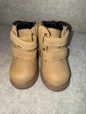 Wonder Nation Boys Size 3 Brown Leather Boots NWOT Boys' Booties price