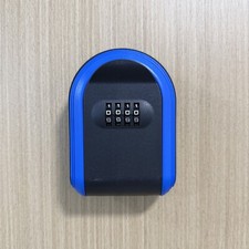 Key Box Password Lock Door Key Storage Password Box Plastic Blue Key Box price