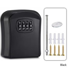 Key Lock Box for Outside-Combination Lockbox for House Key-Portable/Wall Mounted Key Box price