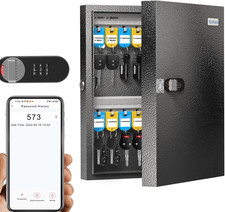 32 Key Lock Box with Dual Lock, Combination & Key Unlock, Key Cabinet Wall Mount Key Box price