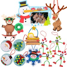 CRAFT COUNTY DIY Christmas Variety Tree Décor 2021 NEW Hanging Gifts Family Fun Baby Door Ornament price