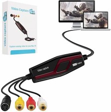 Video Capture Converter, Capture Analog Video to Digital for Your Mac or Windows TV Tuner Card price
