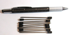 LOT of 10  mini black refills fit- Multi function Ballpoint Pens+FREE Pen Multi-Function Pen price