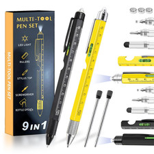 9 in 1 Multifunction Ballpoint Pen with Modern Handheld Tool Measure Technical Multi-Function Pen price