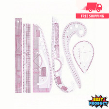 French Curve Metric Ruler Set Tailor Sewing Measure Drawing Template Craft Tool Measuring-Drawing Set price