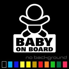 Baby on Board Sticker Vinyl Decal - Boy Girl Kid Sign Car Window Child Safety Baby on Board price