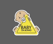 Baby On Board Sticker Safety Waterproof Child Warning Caution Gift NEW Baby on Board price