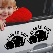 Kids in Car Sticker Decal Baby on Board Signs Baby on Board price