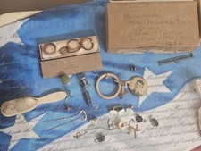 1931 Family Archive Box Page Co VA to Jasper Co IL Kibler Rutherman Jewelry Archive Box price
