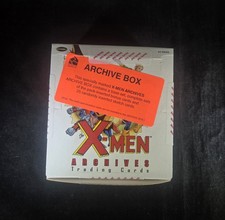 2009 X-Men Archives Trading Cards - Open Archive Box of 24 Sealed Packs Archive Box price
