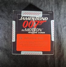 2008 Rittenhouse James Bond 007 In Motion - Open Archive Box of 24 Sealed Packs Archive Box price