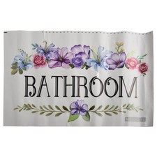 Wall Sticker for Bathroom Waterproof Vinyl Decal Toilet Washroom Decoration Bathroom / Shower Cabin Sticker price