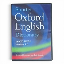 Shorter OXFORD ENGLISH DICTIONARY Version 3.0 CD-ROM Dictionaries & Translation Software price
