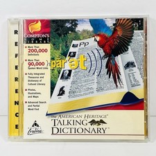 The American Heritage Talking Dictionary CD software for Windows Version 5.0 Dictionaries & Translation Software price