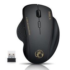 2.4GHz Wireless Optical Mice PC Gaming Mouse 6 Buttons & USB Receiver for Laptop Gaming Mouse price