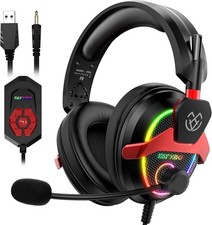 XW6 7.1 Gaming Headset for PC, PS4, PS5, Xbox One, Switch, USB & 3.5mm Gaming He Gaming Headsets price