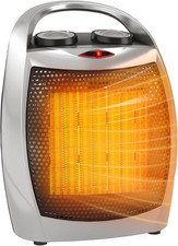 Portable Electric Space Heater - 1500W/750W Thermostat, 2-In-1 Fast Heating Cera Heaters price