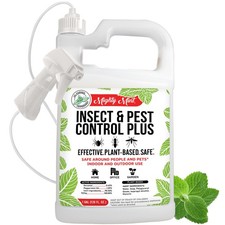 Mighty Mint Peppermint Oil Insect & Pest Repellent Plus 128 oz – Plant-Based Baby Mosquito Repellent Spray price