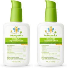 Babyganics Fragrance-Free Baby Mosquito Repellent Lotion 4 fl. oz. (Pack of 2) Baby Mosquito Repellent Spray price