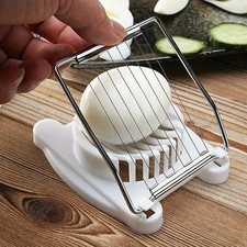 Egg Slicer Stainless Steel Wire Aluminium Egg Cutter Dishwasher Safe Egg Fruit Slicers price