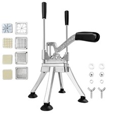 Commercial Vegetable Cutter Fruit Chopper Cutter w 4 Type Blades, Fruit Slicer Slicers price