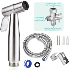 Handheld Toilet Bidet Sprayer Kit, Stainless Steel Bathroom Faucet Spray Set Bidet price