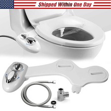 Bidet Fresh Water Spray Kit Non Electric Toilet Seat Attachment with Dual Nozzle Bidet price