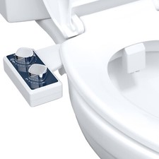 Bidet Fresh Water Spray Kit Non Electric Toilet Seat Attachment with Dual Nozzle Bidet price