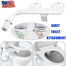 Bidet Fresh Water Spray Kit Non Electric Toilet Seat Attachment with Dual Nozzle Bidet price