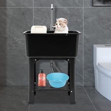 Utility Sink Laundry Tub with Faucet & Basement for Laundry Room Garage or Shop Sinks price