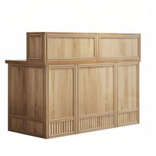 Reception Desk Office Front Desk Register Counter Versatile Checkout Counter Office Counter price