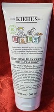 Kiehl's Baby Nurturing Baby Cream Face & Body Soothing 24hr Hydration 6.8 oz New Baby Face Cream price