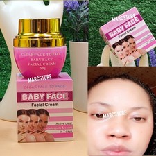 baby face facial cream Active Clear Dark Spots $ Scars In 7 Days Baby Face Cream price