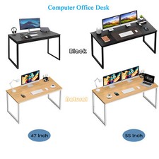 Computer Desk 47/55 Inch Modern Office Desk PC Laptop Table  Study Writing Desk Computer Desk price