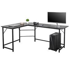 66" L-Shaped Computer Desk Large Workstation Home Office PC Stand Modern Computer Desk price