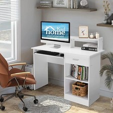 Computer Desk Home Office Laptop PC Table Workstation w/ Drawer Keyboard Tray Computer Desk price