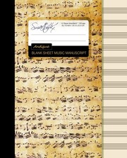 Blank Sheet Music: Music Manuscript Paper / Staff / Musicians Notebook... Music Notebook price