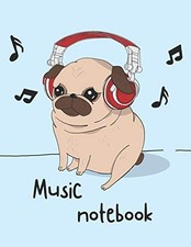 Music notebook: Wide staff manuscript paper | 8.5x11 | 120 pages | 8 staves ... Music Notebook price