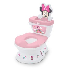 Potty Chair Disney Minnie Mouse Flushing Sounds 50 lb Model 17553 Toddler Bright Baby Potty Chair price