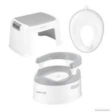 3-in-1 Potty Training Kit Chair Trainer Seat Step Stool Toddler Toilet Gray Baby Potty Chair price