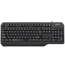 Philips USB Wired Gaming Keyboard, Full-Size 104 Keys, Black, PC Laptop Desktop Gaming Keyboard price