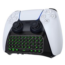 Moko Keyboard for PS5 Controller with Green Backlight, Bluetooth Wireless Mini Gaming Keyboard price