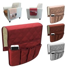 5 Pocket Sofa Arm Rest Organizer Chair Couch Tray TV Remote Control Holder Table TV Chair price