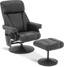 Swivel Recliner W/ Ottoman TV Chair W/ Vibration Massage Ideal RV Small Space TV Chair price