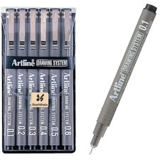 230 Drawing System Pens, Technical Drawing Pens For Drafting, Illustrating, a... Technical Drawing and Graphic Pen price