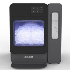 ICEVOKE Self-cleaning Countertop Nugget Ice Maker w/ Side Water Tank, 45lbs/Day Ice Makers price