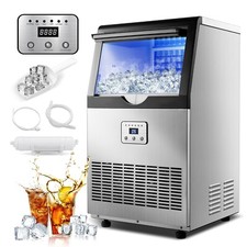 Built-in Commercial Ice Maker Stainless Steel Bar Restaurant Ice Cube Machine Ice Makers price